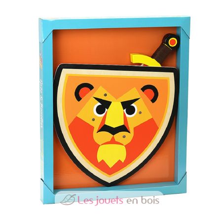 Set bouclier et épée Lion V2962 Vilac 2