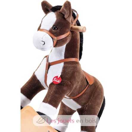 Cheval à bascule marron foncé TRU-29708 Trudi 4