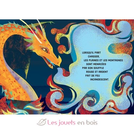 Le Dragon - Livre et puzzle 100 pcs SJ-2990 Sassi Junior 4