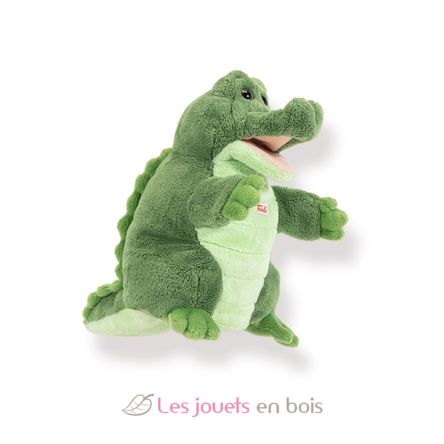 Marionnette Crocodile vert TRU29918 Trudi 3