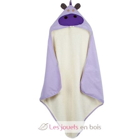Cape de bain Hippopotame EFK107-007-003 3 Sprouts 2