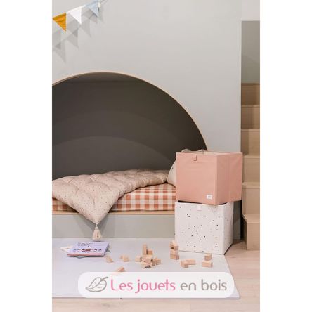 Cube de rangement uni argile EFK-107-002-024 3 Sprouts 4