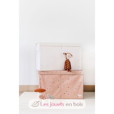 Coffre à jouets uni crème EFK-107-001-020 3 Sprouts 4