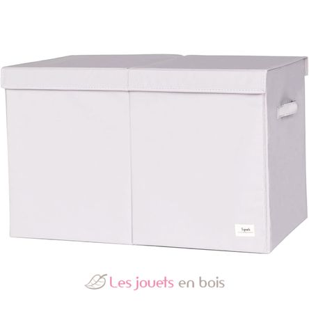 Coffre à jouets uni gris clair EFK-107-001-022 3 Sprouts 1