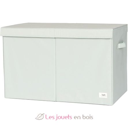 Coffre à jouets uni vert EFK-107-001-021 3 Sprouts 1