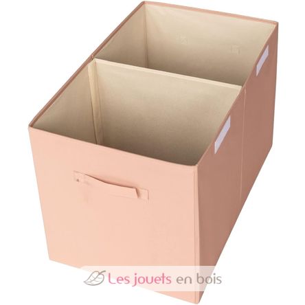 Coffre à jouets uni argile EFK107-001-019 3 Sprouts 2