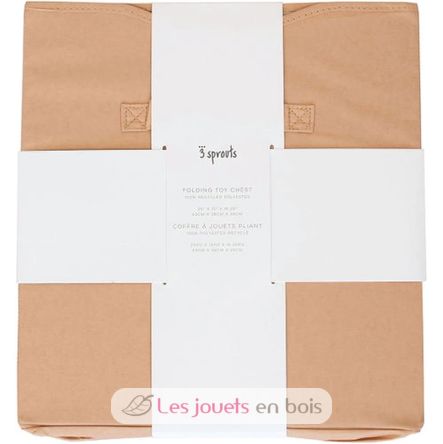 Coffre à jouets uni argile EFK107-001-019 3 Sprouts 4