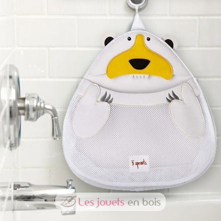 Filet de rangement pour le bain Ours Polaire EFK107-008-004 3 Sprouts 2