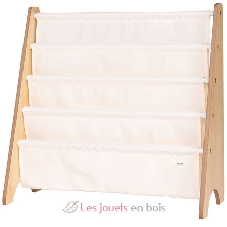 Bibliothèque enfant crème EFK-107-016-009 3 Sprouts 1