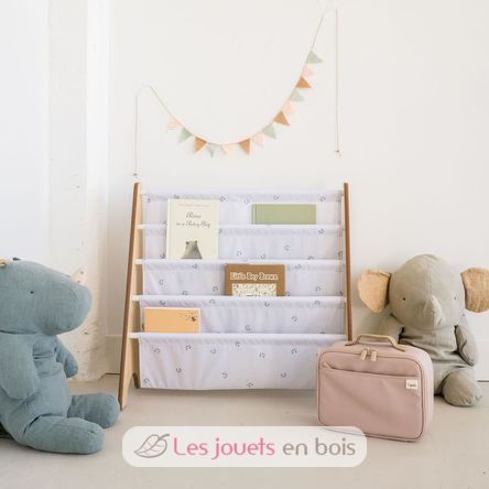 Bibliothèque enfant Myrtilles gris EFK-107-016-015 3 Sprouts 3
