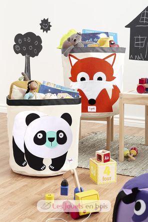 Sac à jouets Panda EFK-107-000-022 3 Sprouts 2