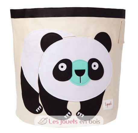 Sac à jouets Panda EFK-107-000-022 3 Sprouts 1