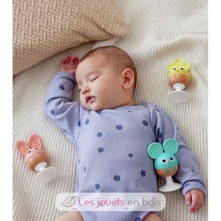 Hochets animaux à ventouse HA-E0123 Hape Toys 2