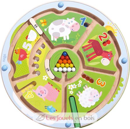 Jeu magnétique Labyrinthe de chiffres HA301473 Haba 1