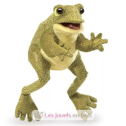 Marionnette à main Grenouille rigolote FO-3033 Folkmanis 1