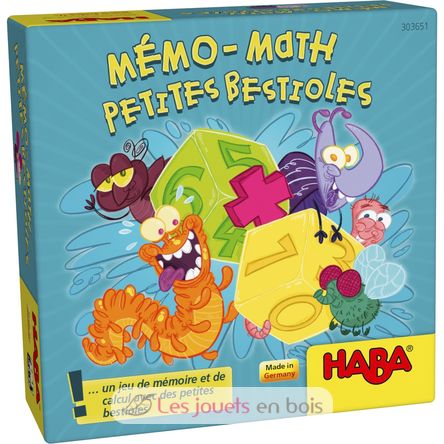 Mémo-math Petites Bestioles HA-303651 Haba 1