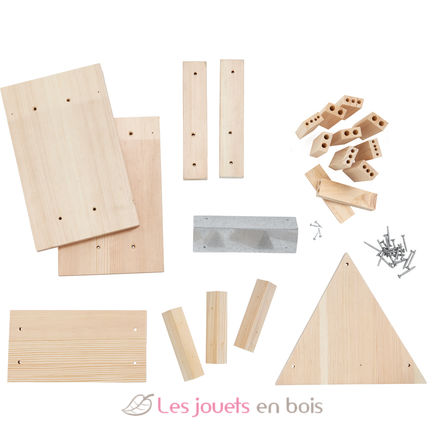 Kit d'assemblage Hôtel pour insectes HA304543 Haba 2