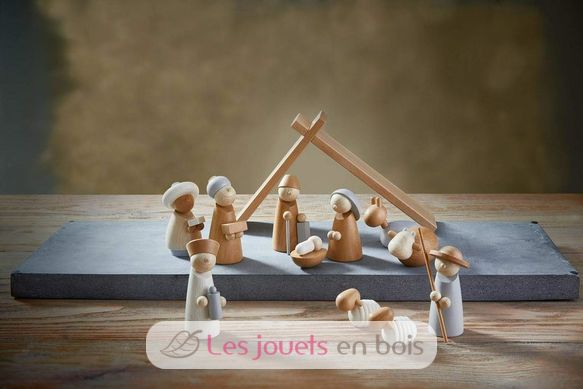 Crèche de Noël en bois HA304685 Haba 6