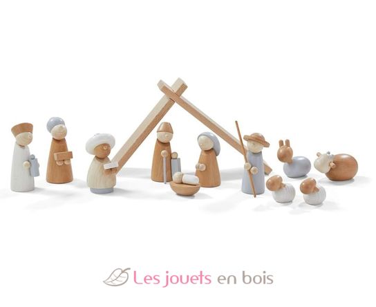 Crèche de Noël en bois HA304685 Haba 2