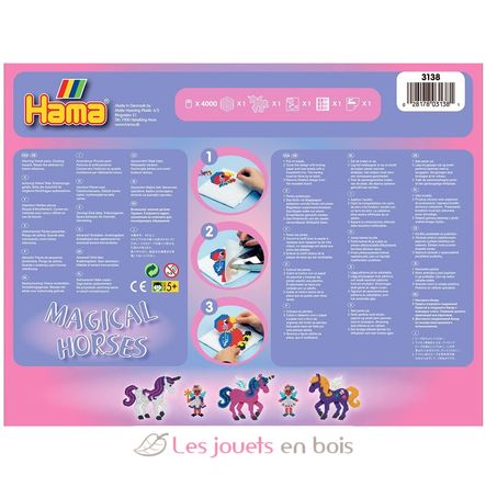Coffret perles Chevaux magiques HAMA-3138 Hama 5