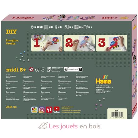 Coffret perles Les Sirènes HAMA-3161 Hama 5