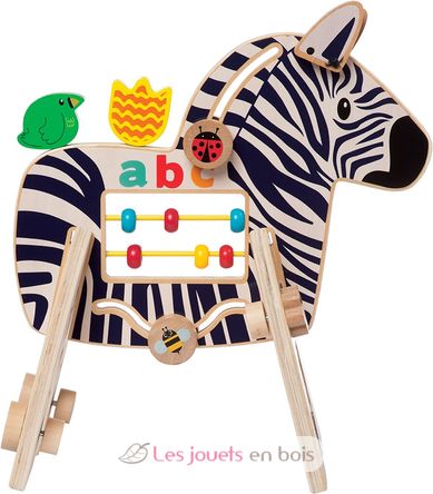 Jouet d'activité Zèbre Safari MT316310 Manhattan Toy 4