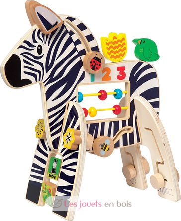 Jouet d'activité Zèbre Safari MT316310 Manhattan Toy 1