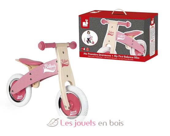 Draisienne Little Bikloon Rose J03259 Janod 4