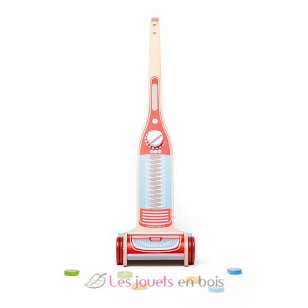 Aspirateur en bois pour enfant BJ-33009 Bigjigs Toys 3