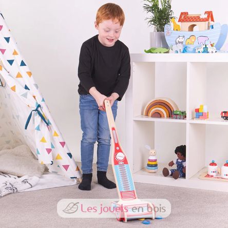 Aspirateur en bois pour enfant - Bigjigs Toys - Jouets en bois