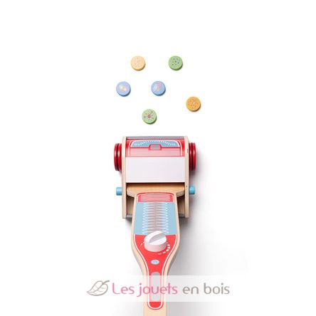 Aspirateur en bois pour enfant BJ-33009 Bigjigs Toys 9