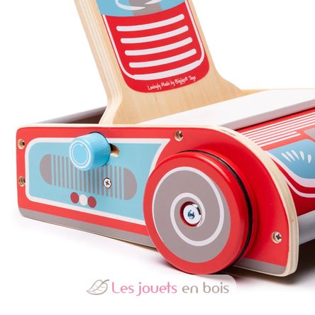 Aspirateur en bois pour enfant BJ-33009 Bigjigs Toys 6