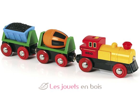 Train de marchandises avec lumière BR33319 Brio 1