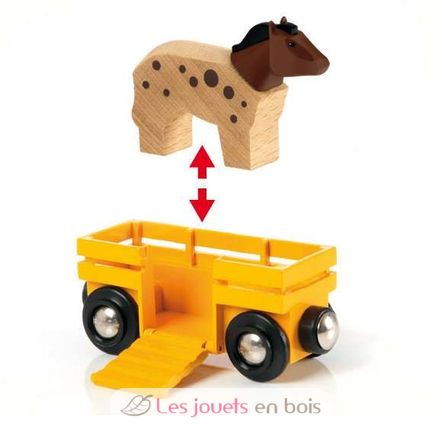 Train des animaux de la ferme BR33404-3159 Brio 3