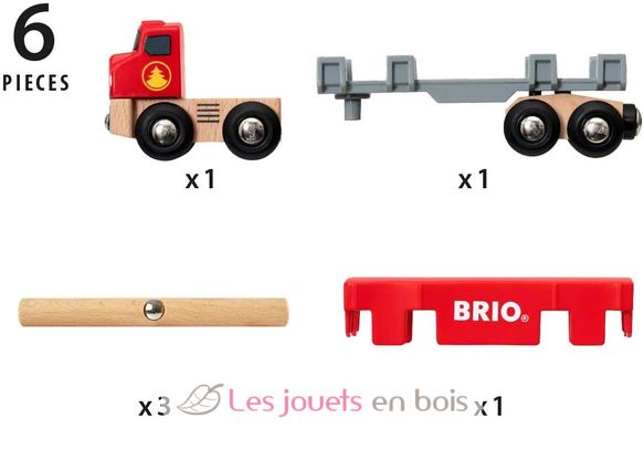 Camion de transport de bois BR33657 Brio 4