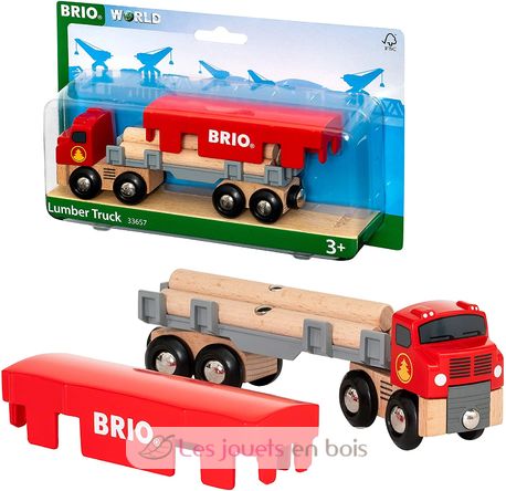 Camion de transport de bois BR33657 Brio 1