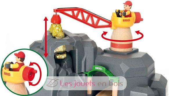 Plateforme grue et tunnels multifonctions BR33889 Brio 5