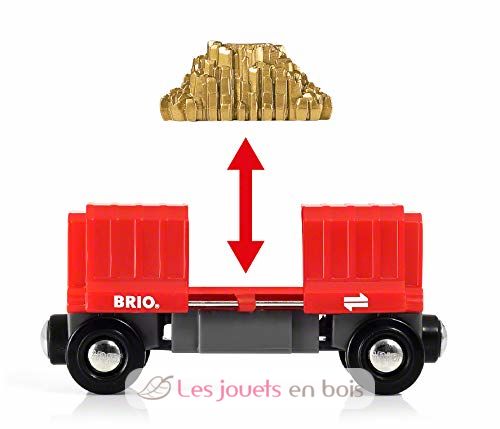 Wagon cargo rouge BR33938 Brio 2