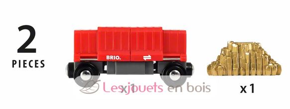 Wagon cargo rouge BR33938 Brio 4