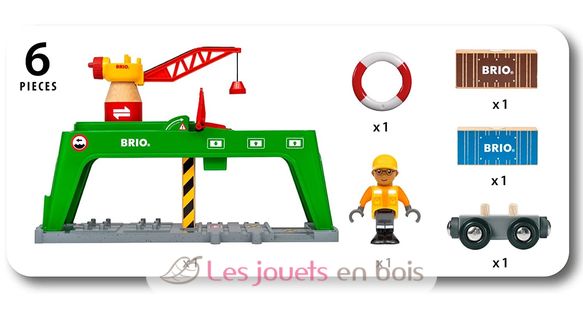 Grue double voie de chargement BR33996 Brio 2