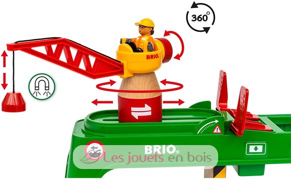 Grue double voie de chargement BR33996 Brio 3