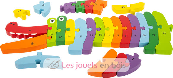 Puzzle ABC Crocodile LE3425 Small foot company 2