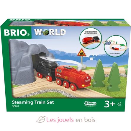 Circuit Locomotive à piles à vapeur BR-36017 Brio 1