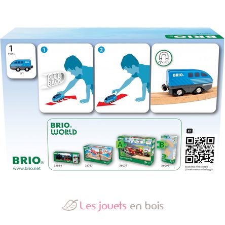 Locomotive à rétrofriction BR36019 Brio 6