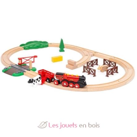 Circuit campagne avec locomotive à piles BR36029 Brio 3