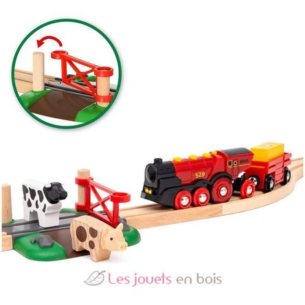 Circuit campagne avec locomotive à piles BR36029 Brio 5