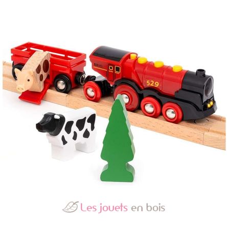 Circuit campagne avec locomotive à piles BR36029 Brio 7