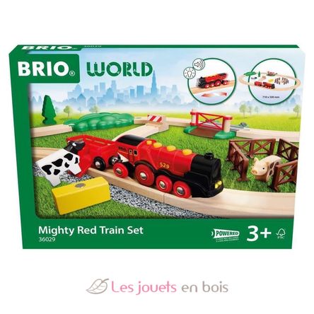 Circuit campagne avec locomotive à piles BR36029 Brio 1