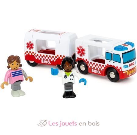 Camion Ambulance - Son et Lumière BR-36035 Brio 6