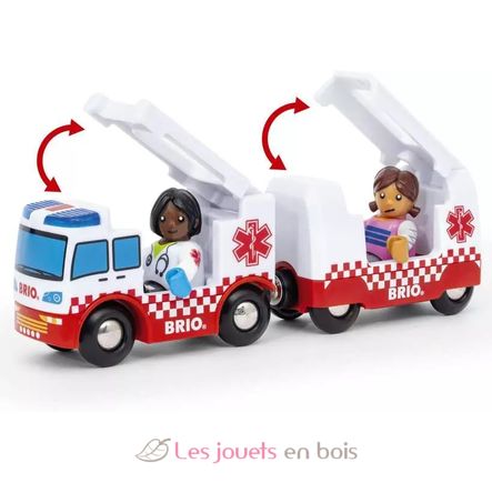 Camion Ambulance - Son et Lumière BR-36035 Brio 3